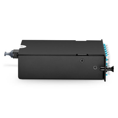 Multimode Fiber Patch Panel 1MT12LC2OM4AF 1 MTP To 12 LC 24 Fibers OM4 Type AF